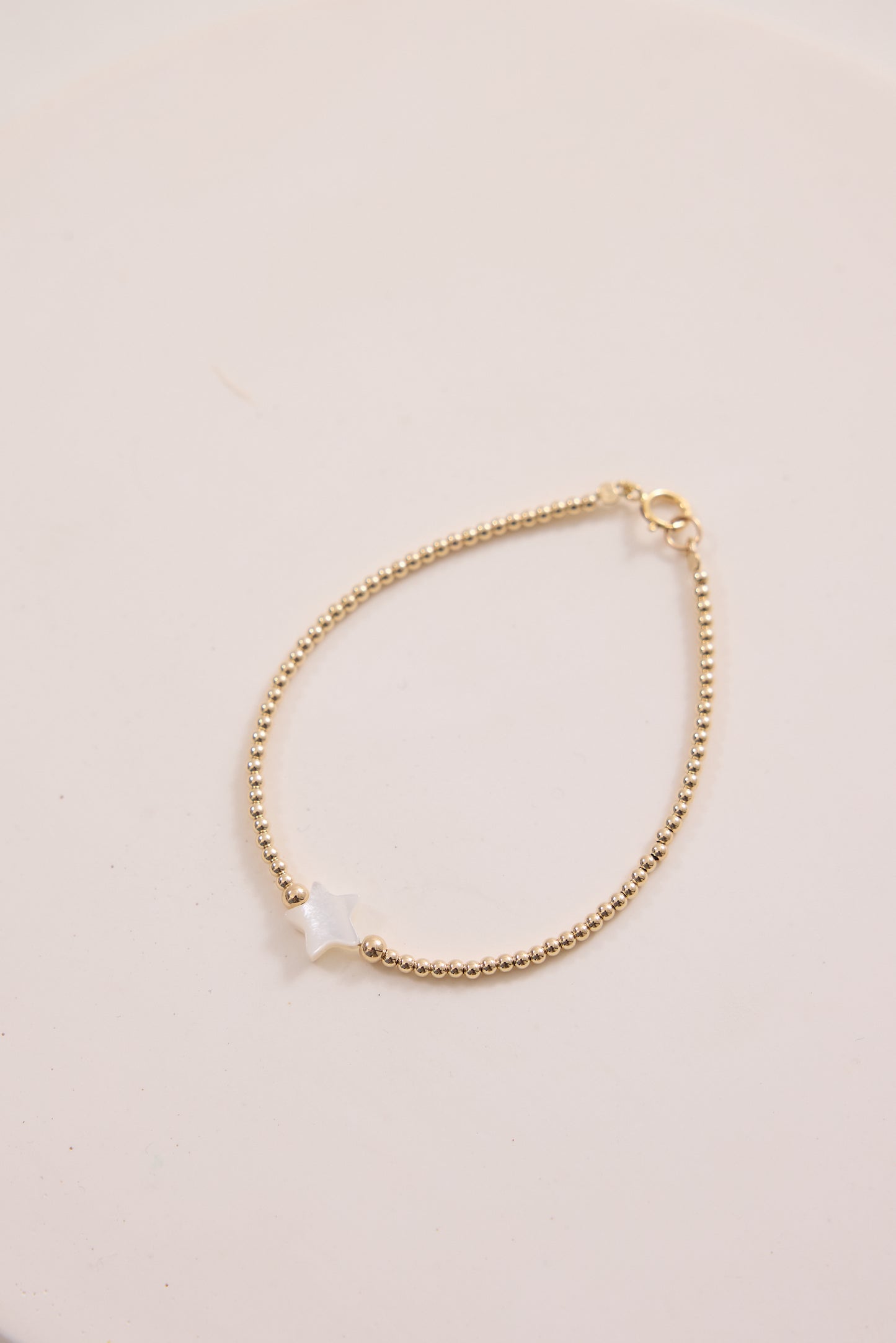 Noor Pearl Star Bracelet - Gold