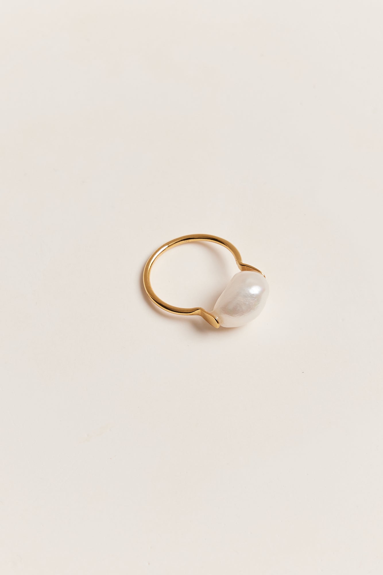 Esme Pearl Ring Gold