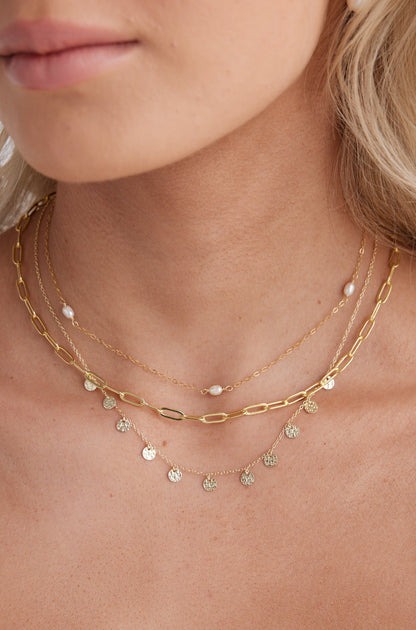 Belle Necklace Gold