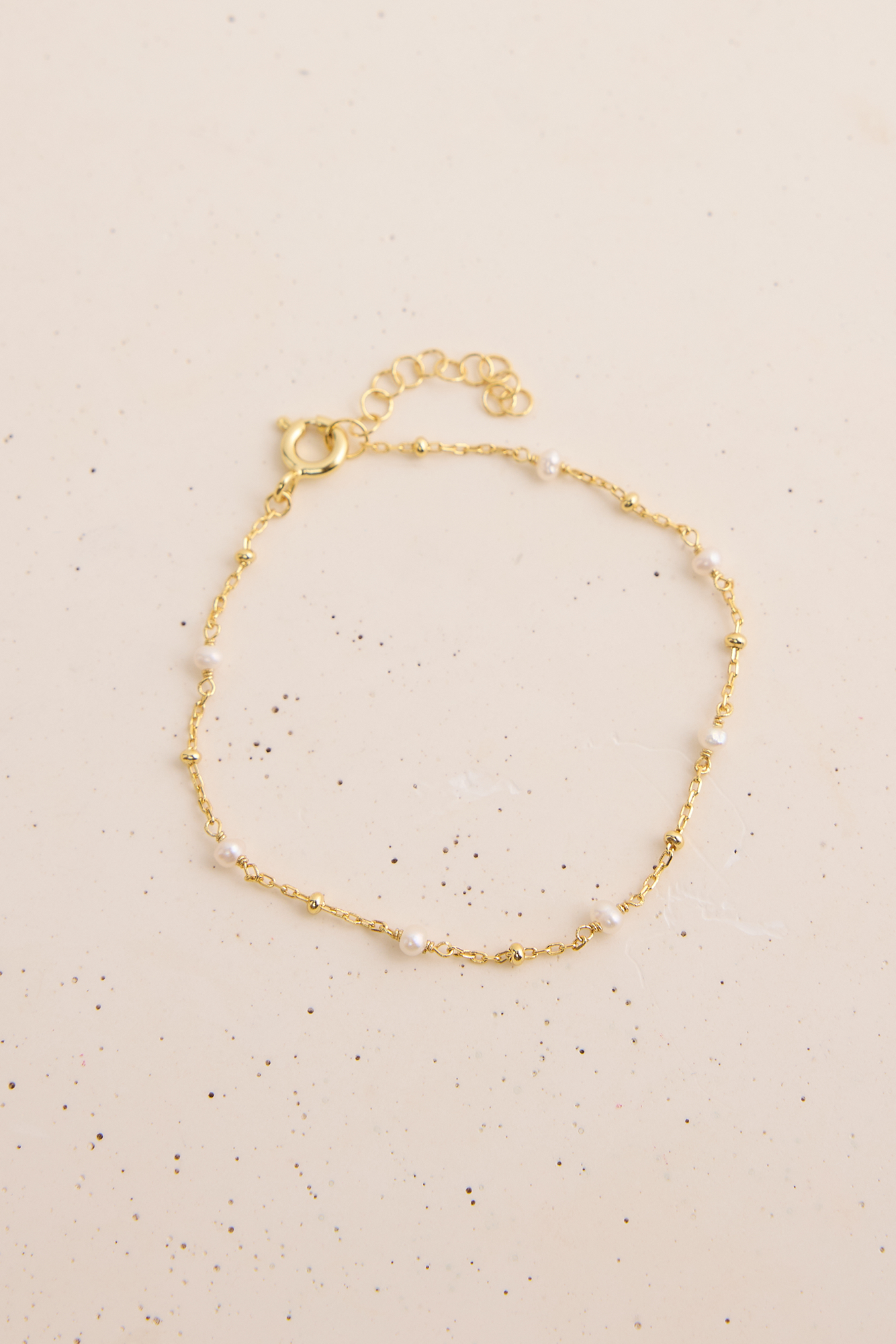 Lotte Pearl Bracelet Gold