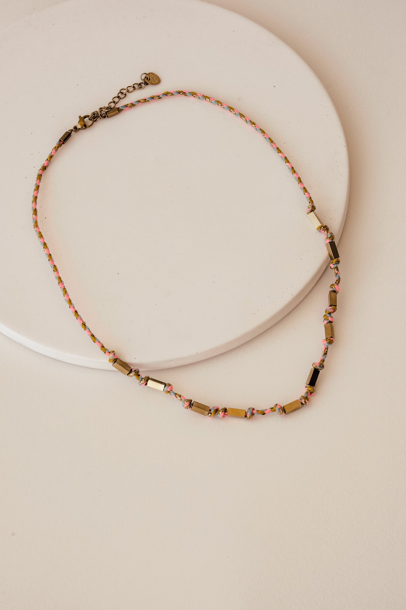 Elia Necklace - Pink