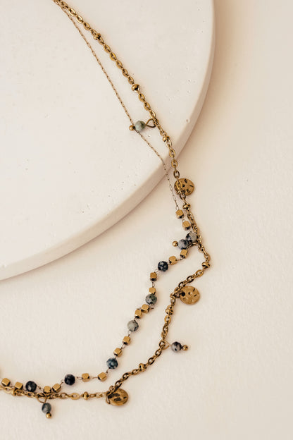 Gianna Necklace - Green