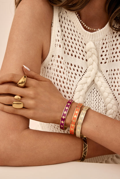 Adele Bangle - Burgundy