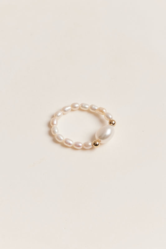 Willa Pearl Ring Gold