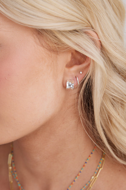 Meg Earrings Silver